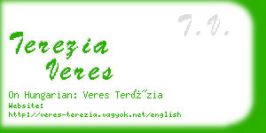 terezia veres business card